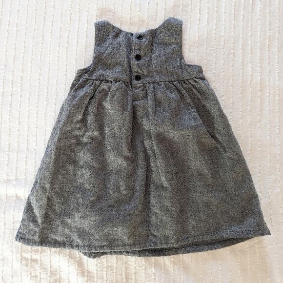 Genuine Kids Grey Shimmer Dress size 2T - Picture 2 of 4